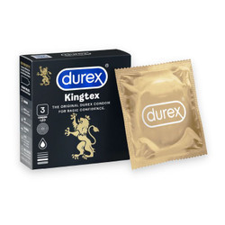 Bao cao su Kingtex Durex hộp 3 cái
