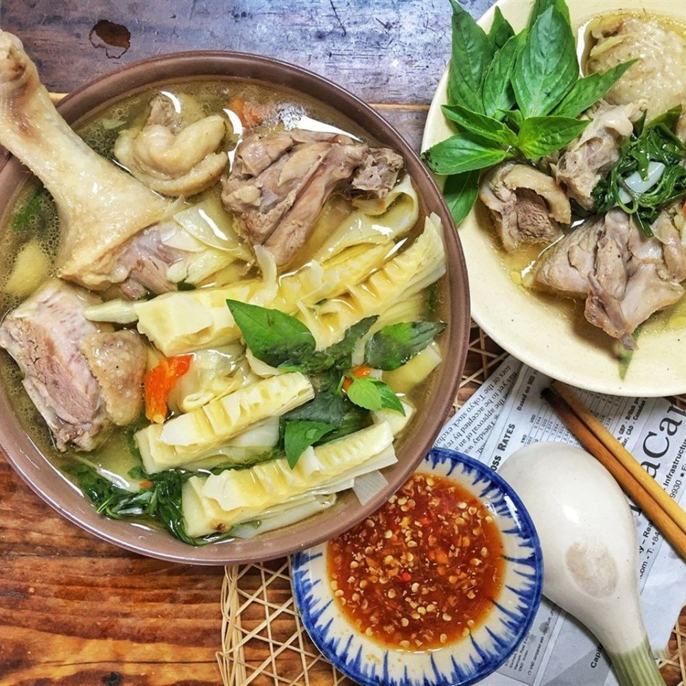 Cách nấu vịt nấu măng khô đậm đà, thơm ngon