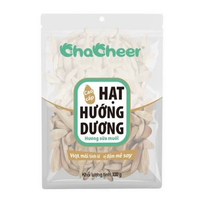 Hạt hướng dương hương sữa muối Chacheer gói 100g