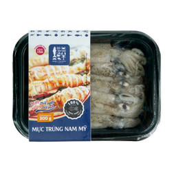Mực trứng rã đông Kingfish khay 300g (1 Khay)