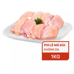 Phi lê má đùi không da (1Kg)