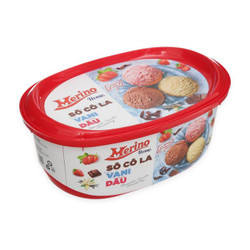 Kem 3in1 socola - vani - dâu Merino hộp 900ml (1 Hộp )