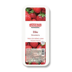 Dâu đông lạnh Andros hộp 600g (1 Hộp)