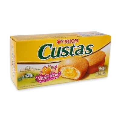 Bánh Custas Orion hộp 23.5g x 6 gói