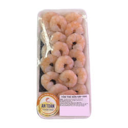 Tôm thẻ (nõn) hấp Minh Phú vỉ 150g (1 Vỉ)