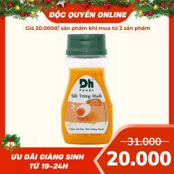 Sốt trứng muối DH Foods chai 100g (1 Chai)