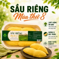Cơm sầu riêng giống Thái khay 300g