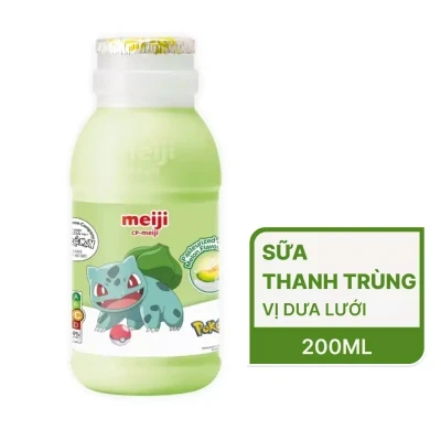 Sữa thanh trùng vị cà phê Meiji chai 200ml
