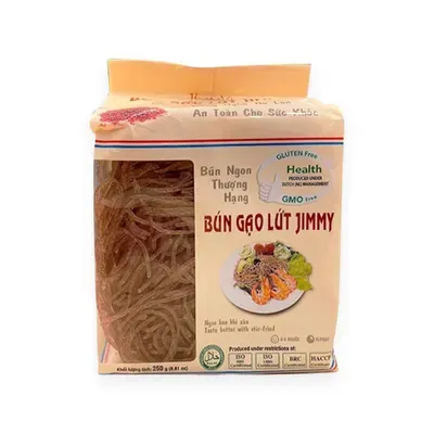 Bún gạo lứt Jimmy Food gói 250g