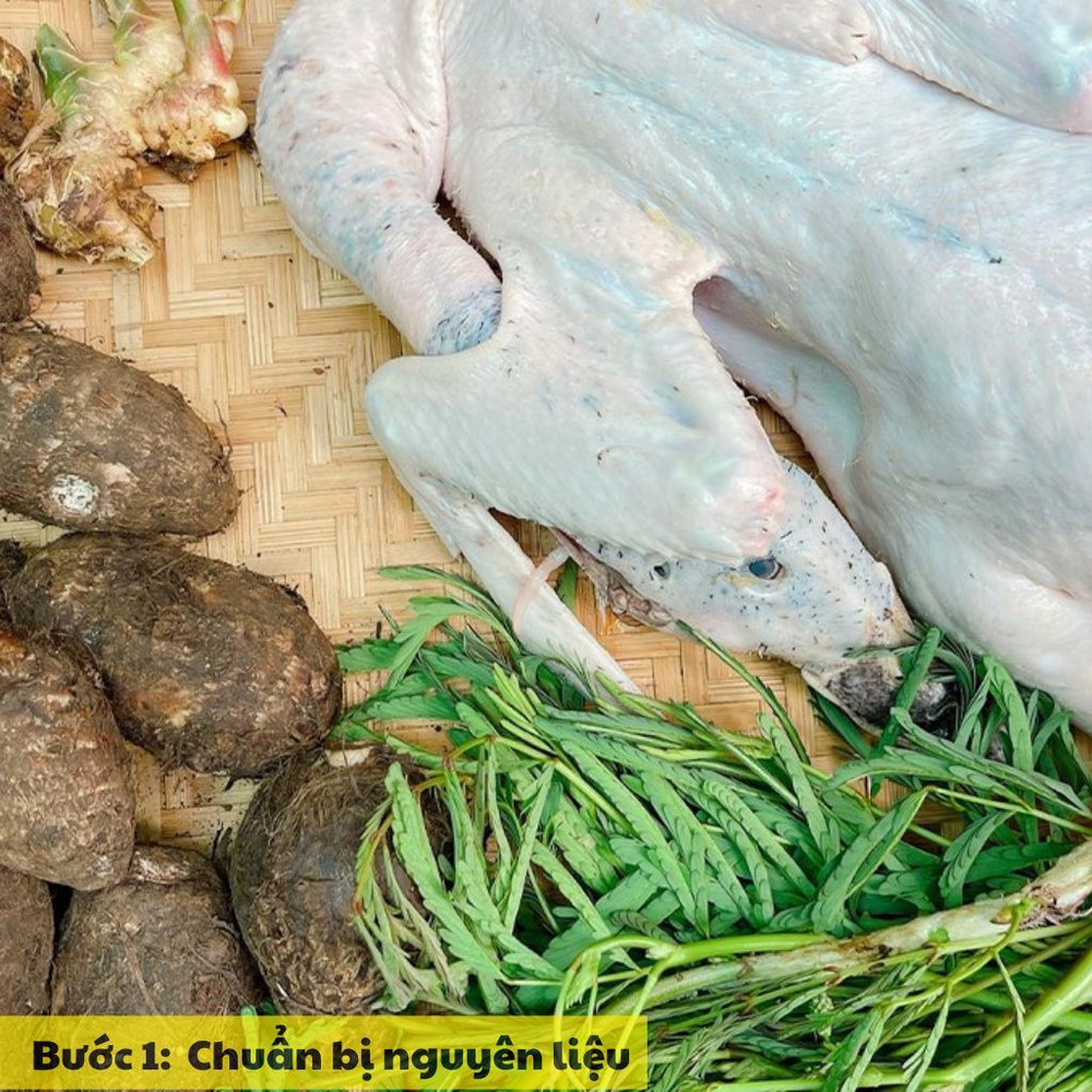 Chuẩn bị nguyên liệu