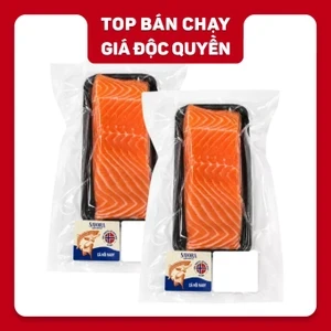 Combo 2 gói cá hồi Nauy phi lê 200g