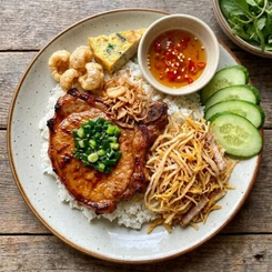 Cách làm bì cơm tấm dai giòn, thơm thính tại nhà