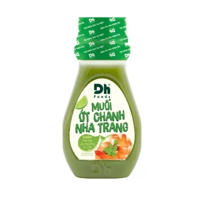 Muối ớt chanh Nha Trang DH Foods chai 200g