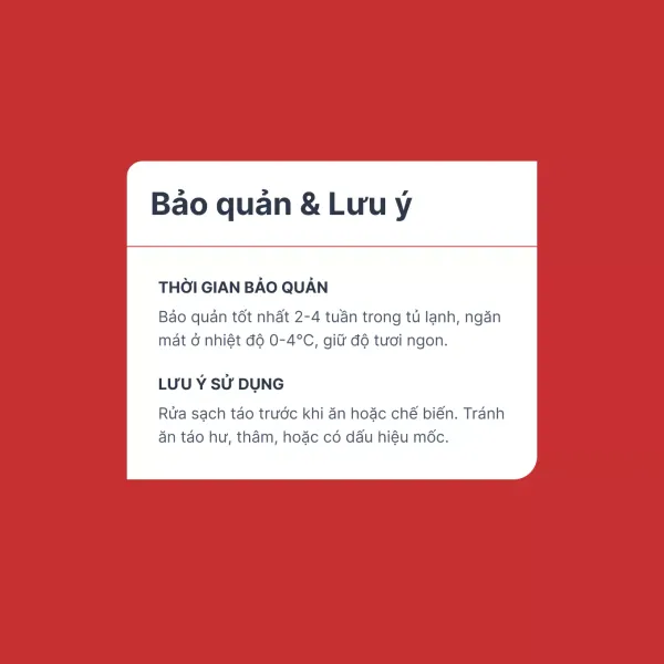 Táo Pháp Juliet hữu cơ túi 1kg