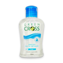 Dung dịch rửa tay khô hương tự nhiên Green Cross chai 100ml