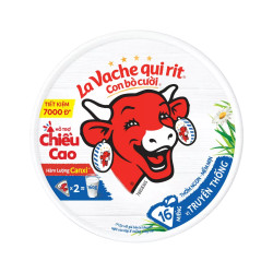 Phô mai Con Bò Cười 16 miếng hộp 224g (1 Hộp)