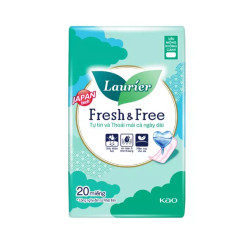 Băng vệ sinh siêu mỏng không cánh Fresh & Free Laurier gói 20 miếng