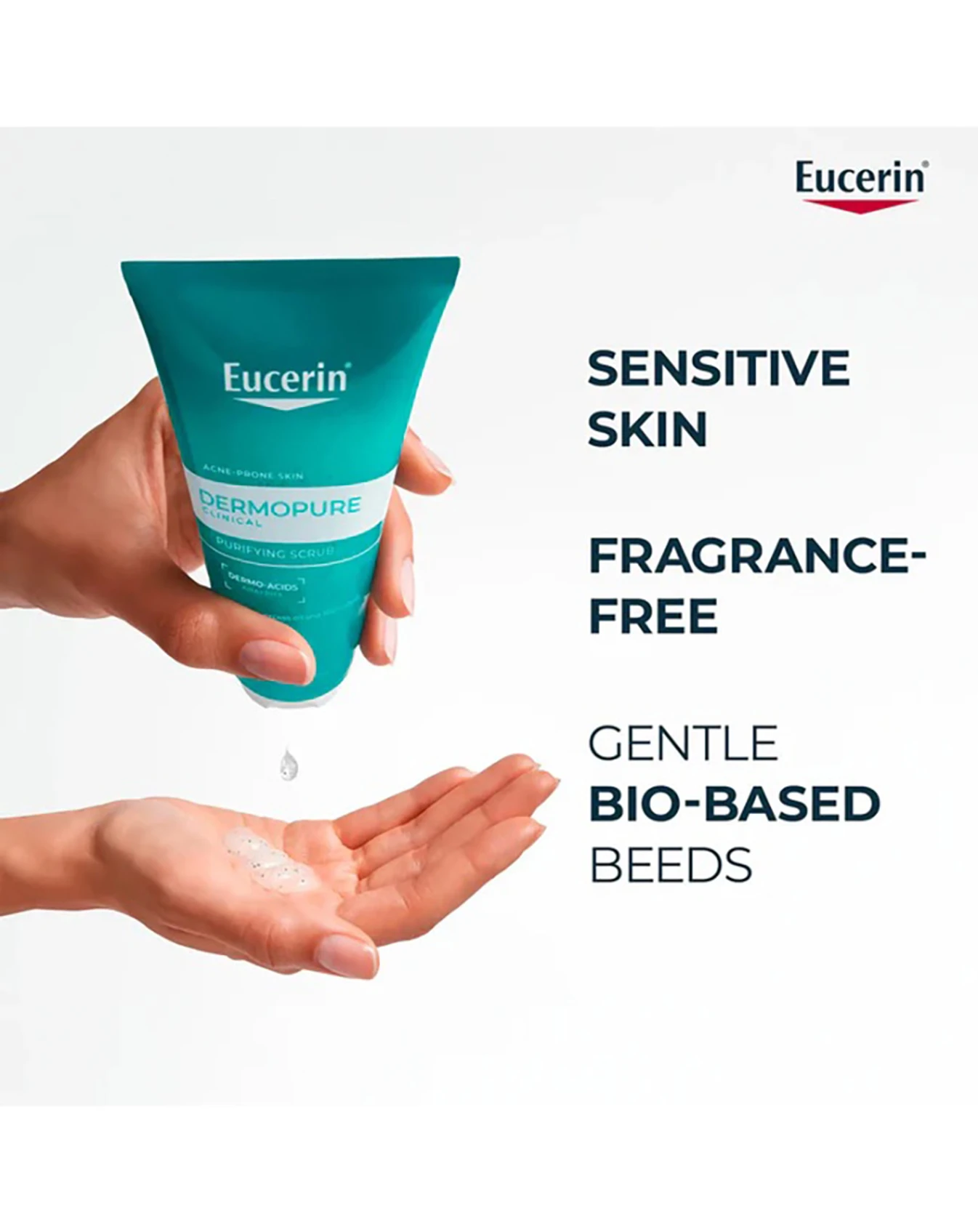 Tẩy Tế Bào Chết Eucerin Dermopure Clinical Purifying Scrub 100ml TDC010 - Image 2