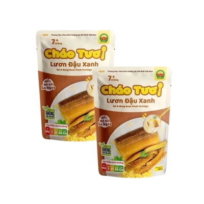 Combo 2 gói Cháo tươi Cây Thị lươn đậu xanh 240g
