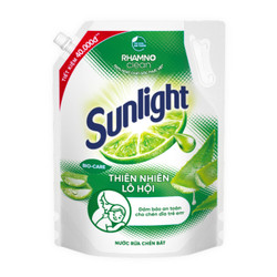 Nước rửa chén thiên nhiên Sunlight túi 3.3kg (1 Túi)
