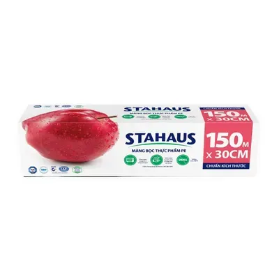 Màng bọc thực phẩm PE Stahaus hộp 30cm*150m