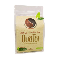 Gạo lứt mè đen đường ăn kiêng Quê Tôi túi 20 x 22g