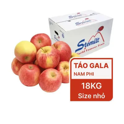 Thùng 18kg Táo Nam Phi Gala size 135-216