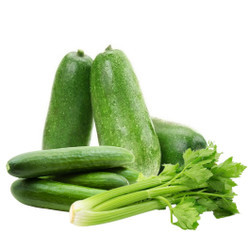 Combo rau củ giải nhiệt: dưa leo, bí đao, cần tây
