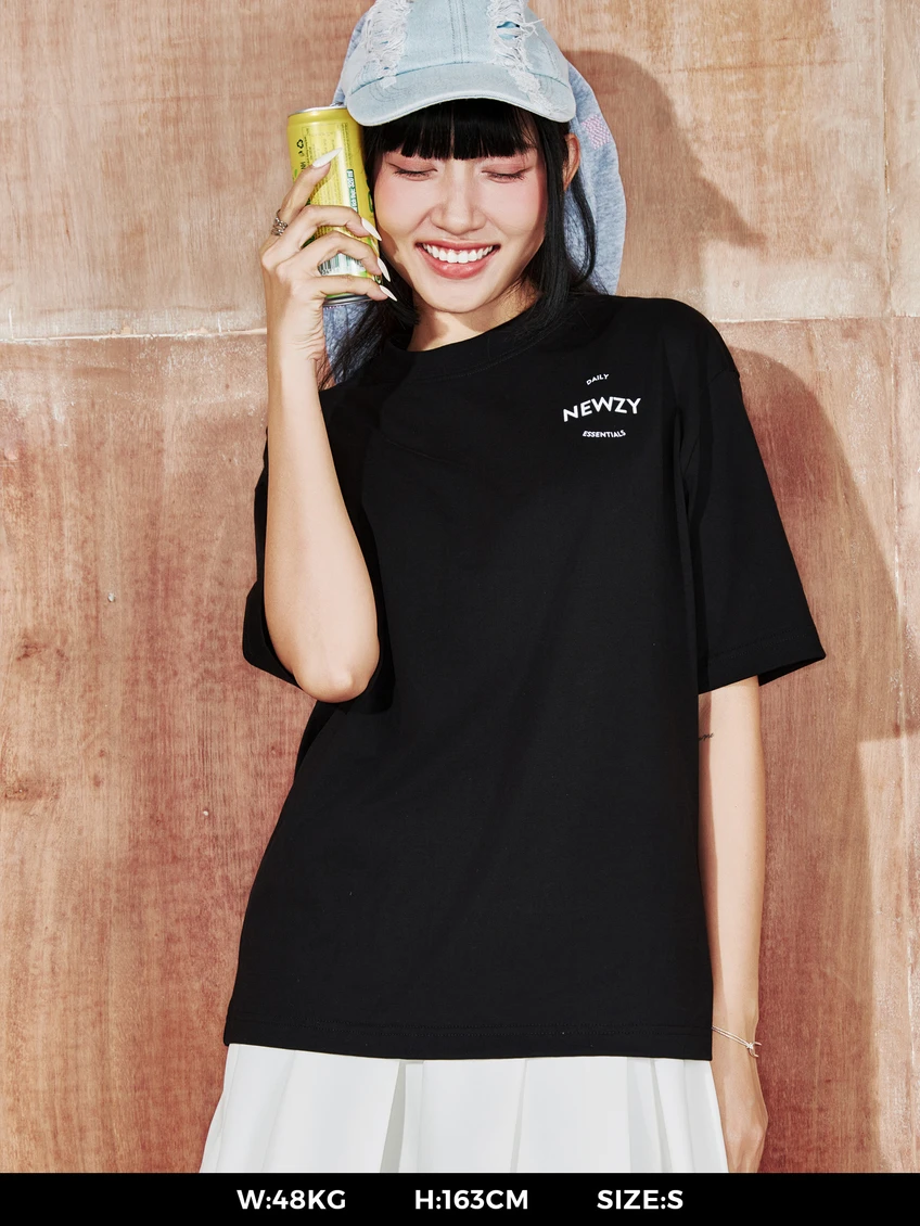 Áo thun unisex Newzy Wonder oversized 100% cotton in Newzy NZATH002 - Image 1
