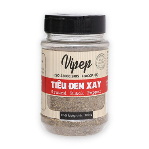Tiêu đen xay Vipep hũ 100g