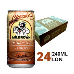 Cà phê socola Mr.Brown lon 240ml
