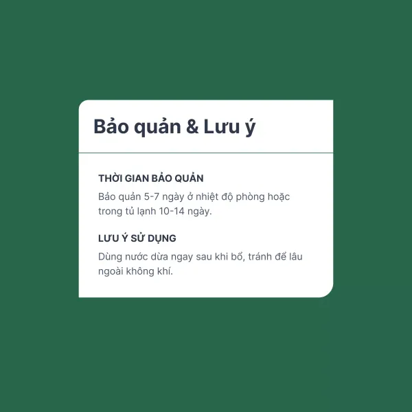 Combo dừa xiêm xanh 5 quả size 300-400g