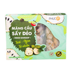 Mãng cầu sấy dẻo Phúc An hộp 300g (1 Hộp)