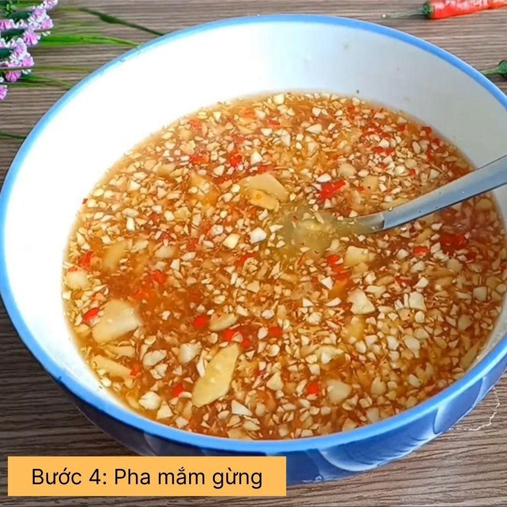 pha mắm gừng
