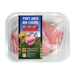 Nạc dăm heo HAC khay 400g (1 Khay)