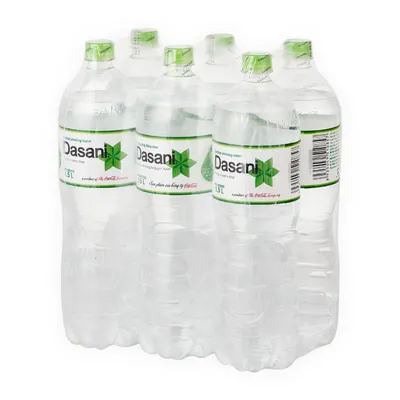 Lốc 6 chai nước uống tinh khiết Dasani 1.5L