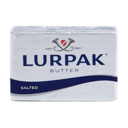 Bơ mặn khối Lurpak gói 200g (1 Gói)
