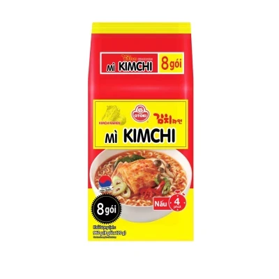 Lốc 8 gói mì Otoki vị kimchi 120g