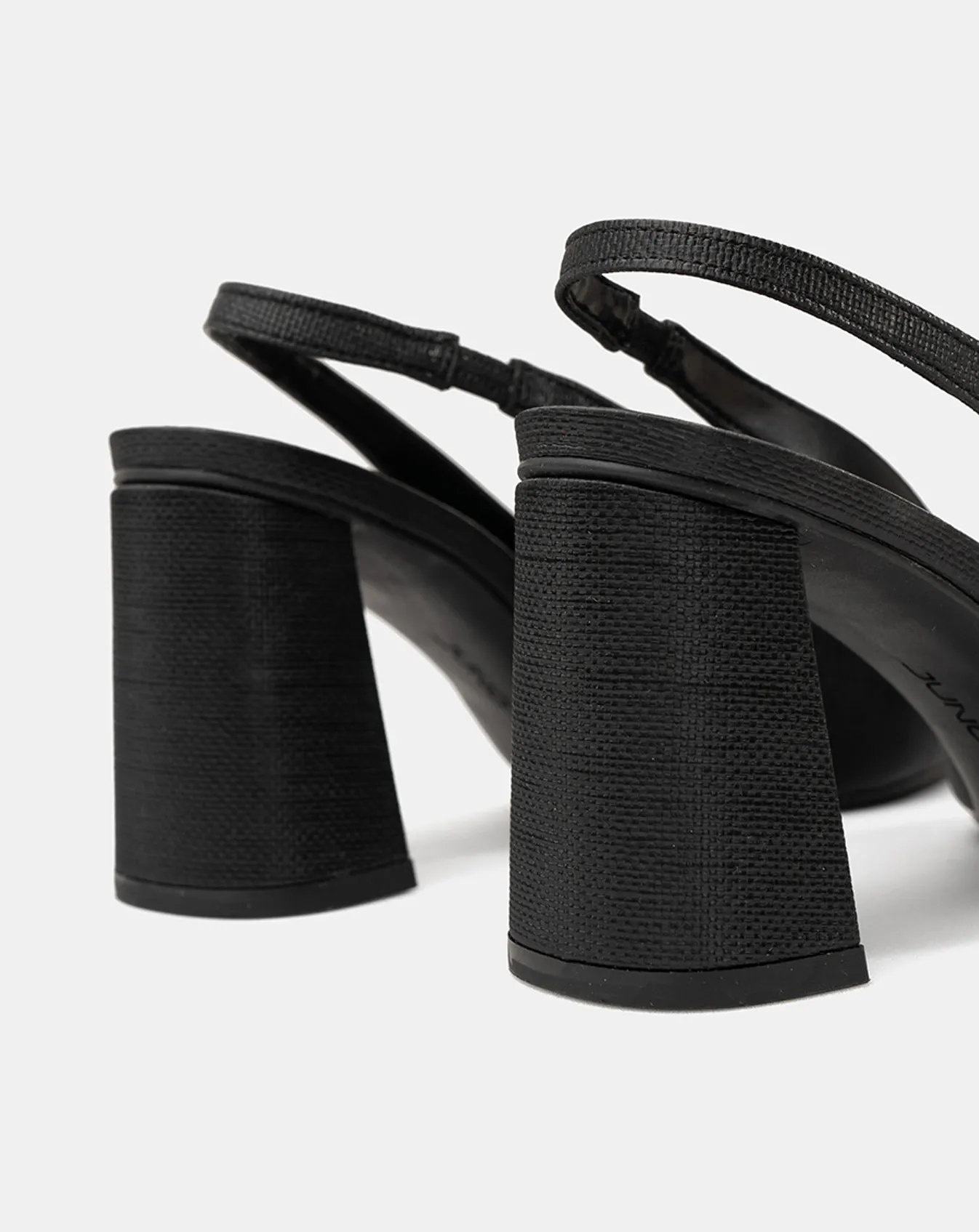Giày Cao Gót Slingback Gót Trụ - Image 4