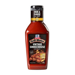 Xốt ướp BBQ vị khói Mccormick chai 500g (1 Chai)