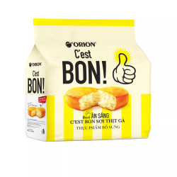 Bánh ăn sáng sợi thịt gà C'Est Bon gói 5 cái 75g