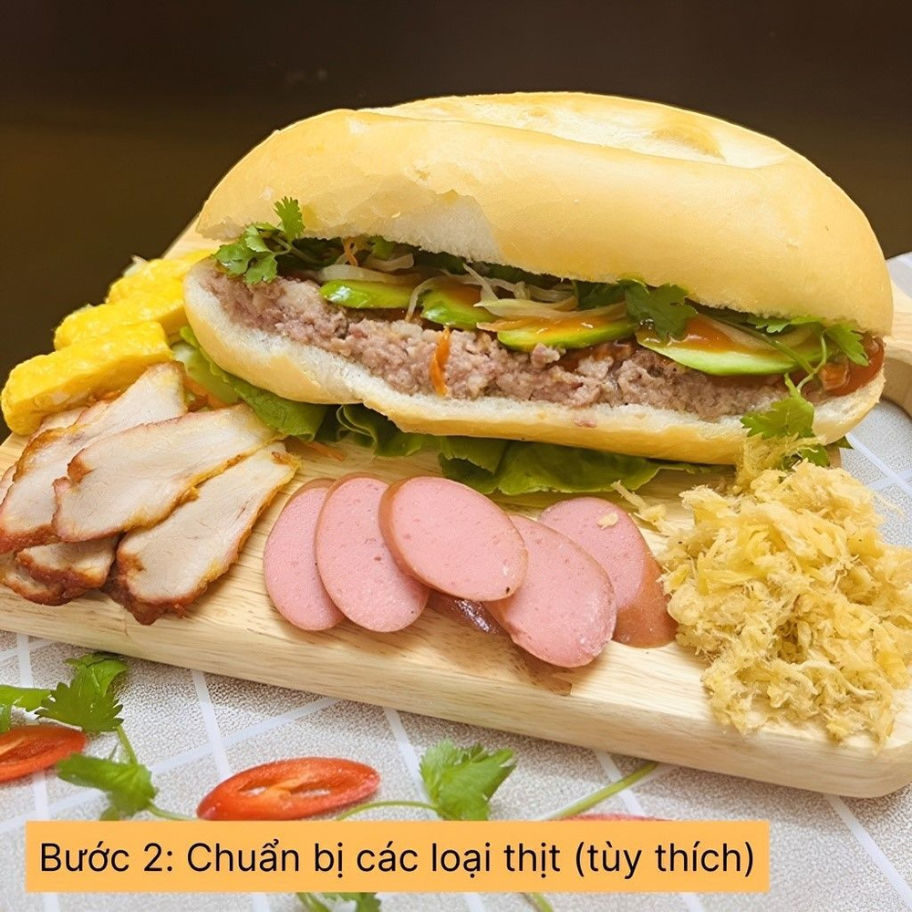 chuẩn bị các loại thịt