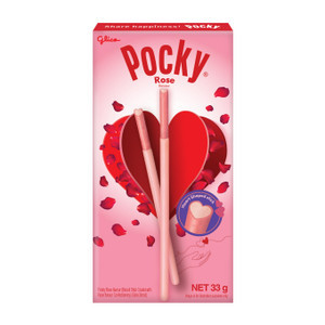 Bánh que hương vị hoa hồng Pocky hộp 33g (1 Hộp)