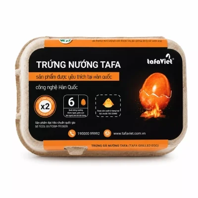 Trứng gà nướng Tafa 6 quả