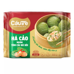 Há cảo nhân tôm cải bó xôi CJ Cầu Tre 300g (1 gói)