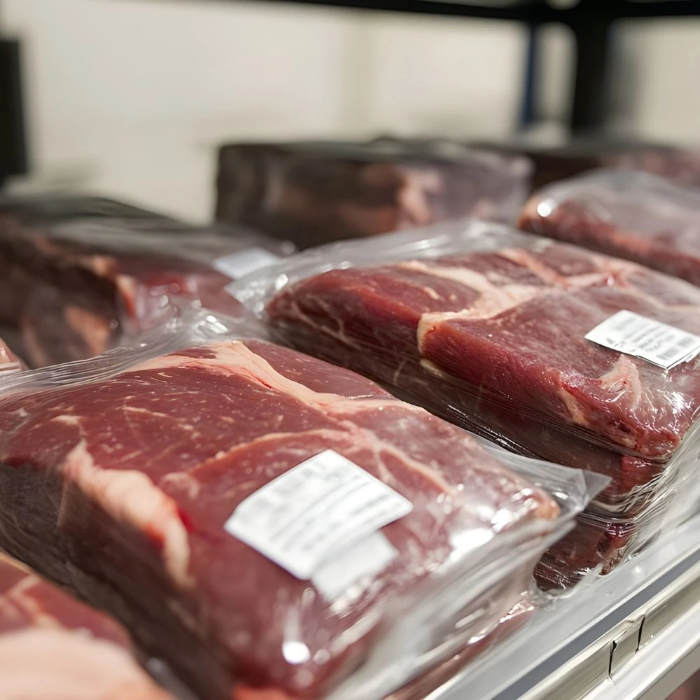 Thực tế, thịt bò nhập khẩu tại các hệ thống uy tín như Kingfoodmart được áp dụng công nghệ cấp đông nhanh (Shock Freezing) ngay sau khi mổ