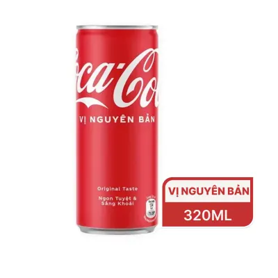 Nước giải khát Coca Cola lon 320ml