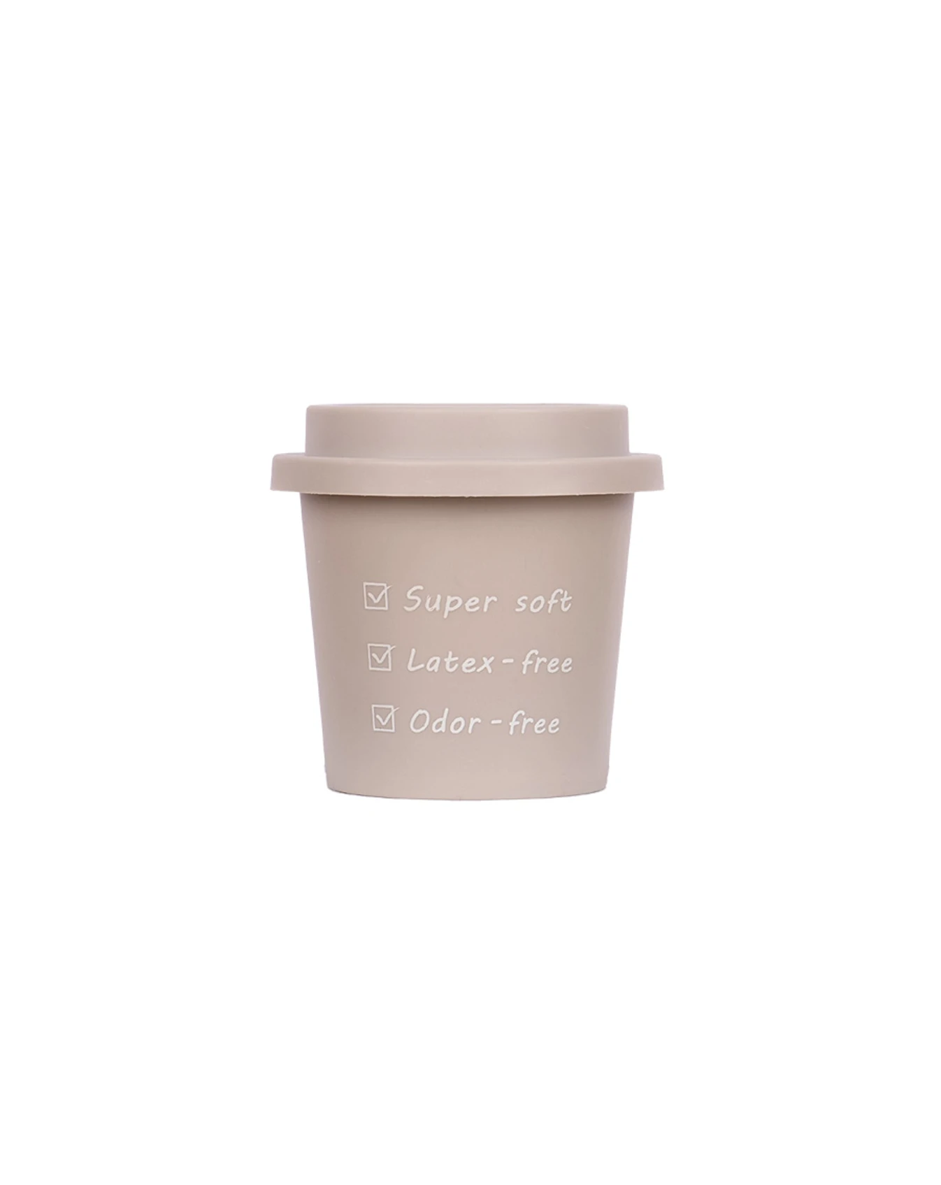 Mút Trang Điểm Horus Coffee Make Up Sponge - Latte - Hình Giọt Nước Màu Be - Image 3