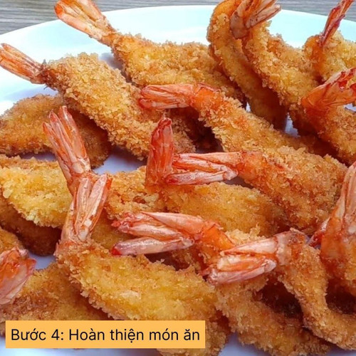 hoàn thiện món ăn