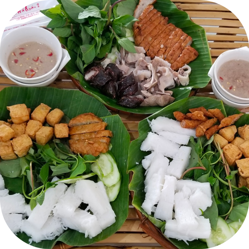 bún đậu mắm tôm